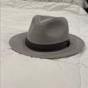 Kooringal Light Gray Fedora Hat